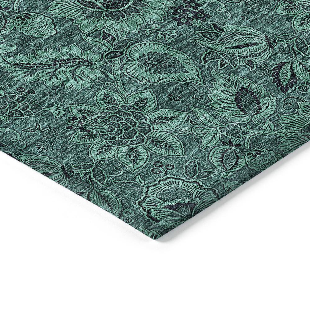 Chantille ACN661 Teal 3' x 5' Rug. Picture 4