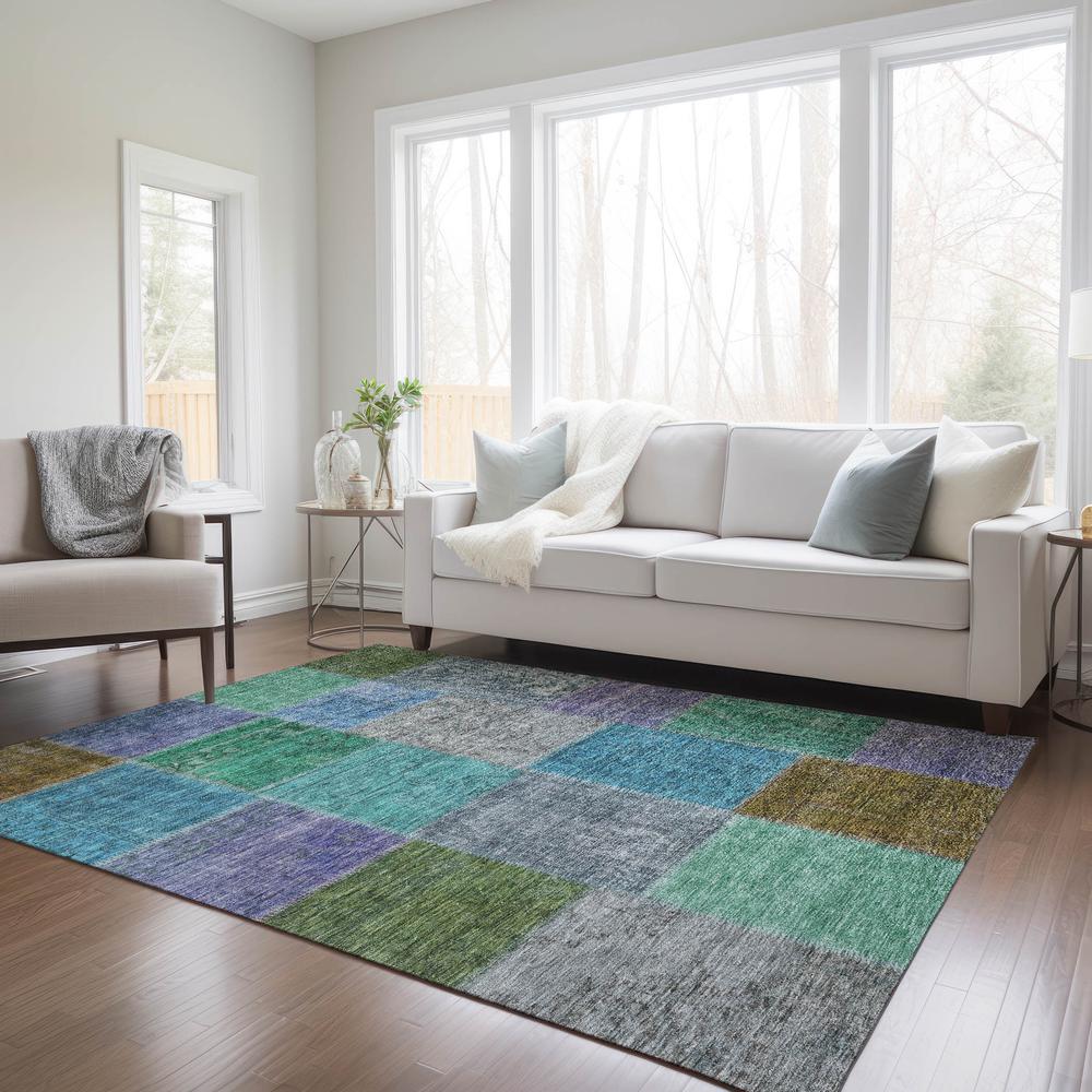 Chantille ACN663 Green 8' x 10' Rug. Picture 7