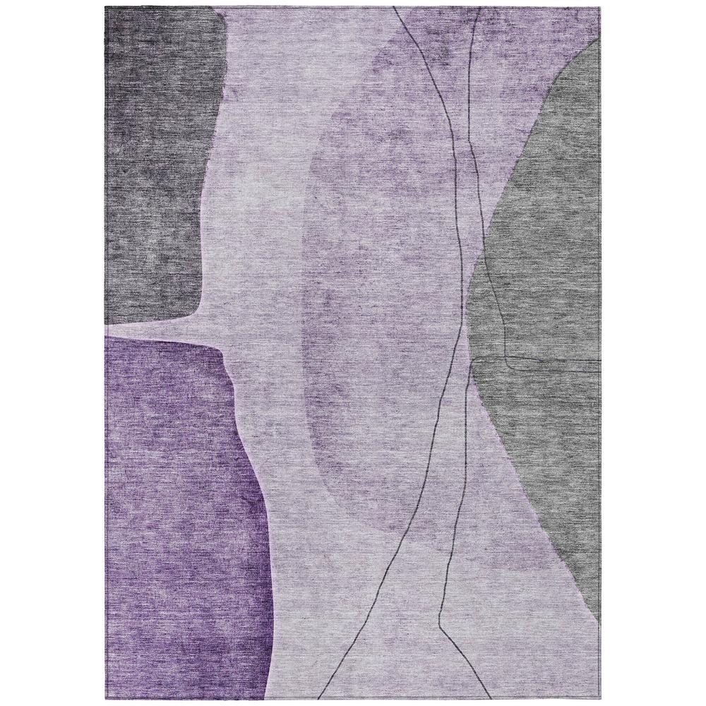 Chantille ACN696 Purple 8' x 10' Rug. Picture 1