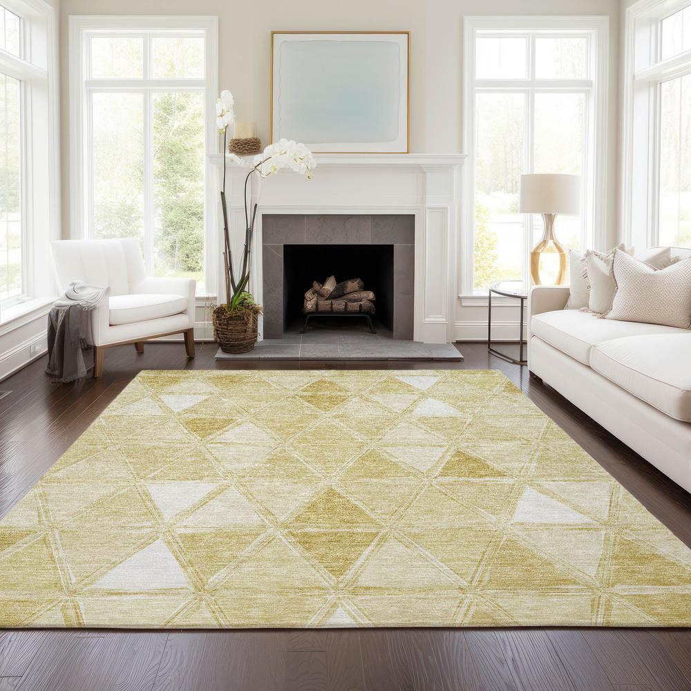 Chantille ACN722 Gold 8' x 10' Rug. Picture 6