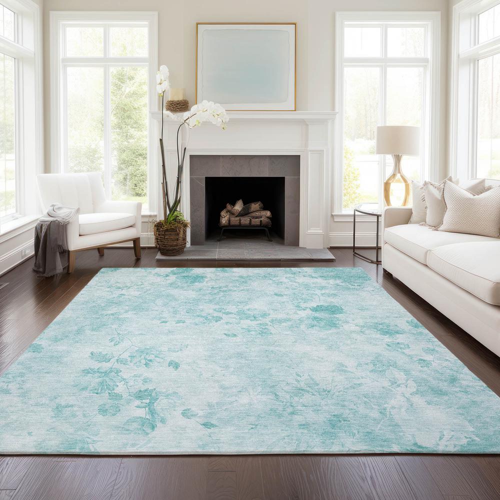 Chantille ACN724 Teal 8' x 10' Rug. Picture 6