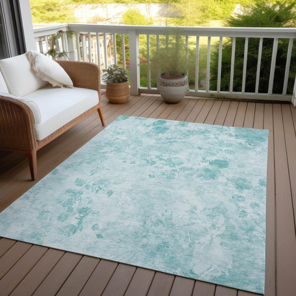 Chantille ACN724 Teal 8' x 10' Rug. Picture 8