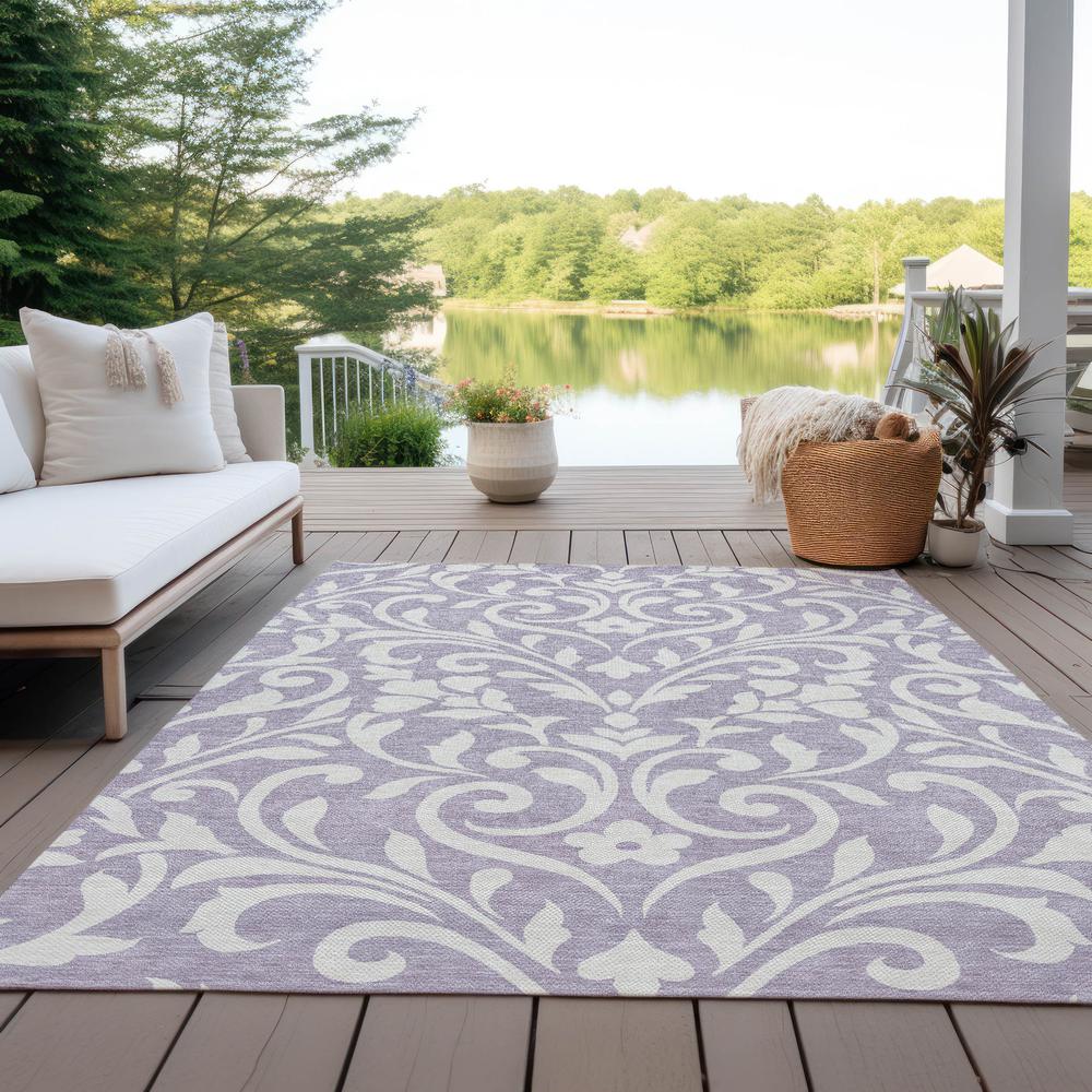 Chantille ACN875 Purple 8' x 10' Rug. Picture 7