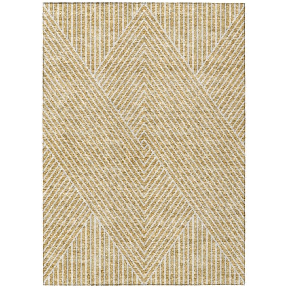 Chantille ACN937 Gold 8' x 10' Rug. Picture 1