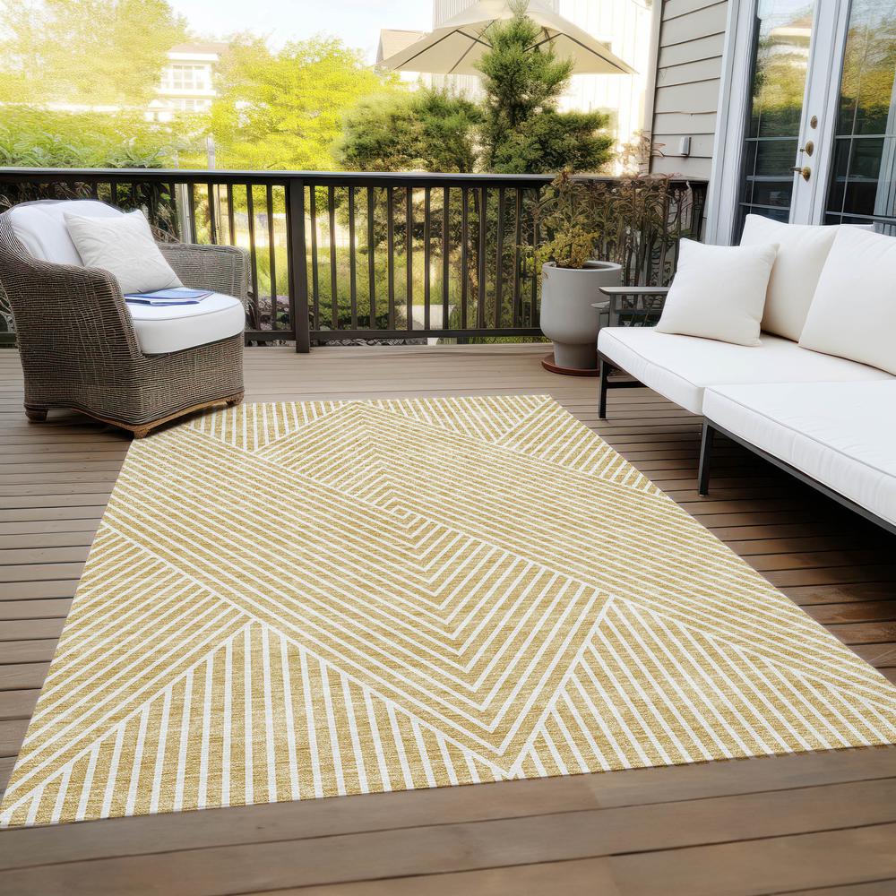 Chantille ACN937 Gold 8' x 10' Rug. Picture 8