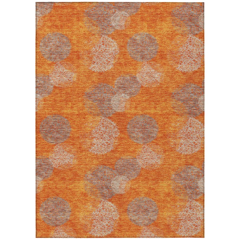 Chantille ACN977 Orange 8' x 10' Rug. Picture 1