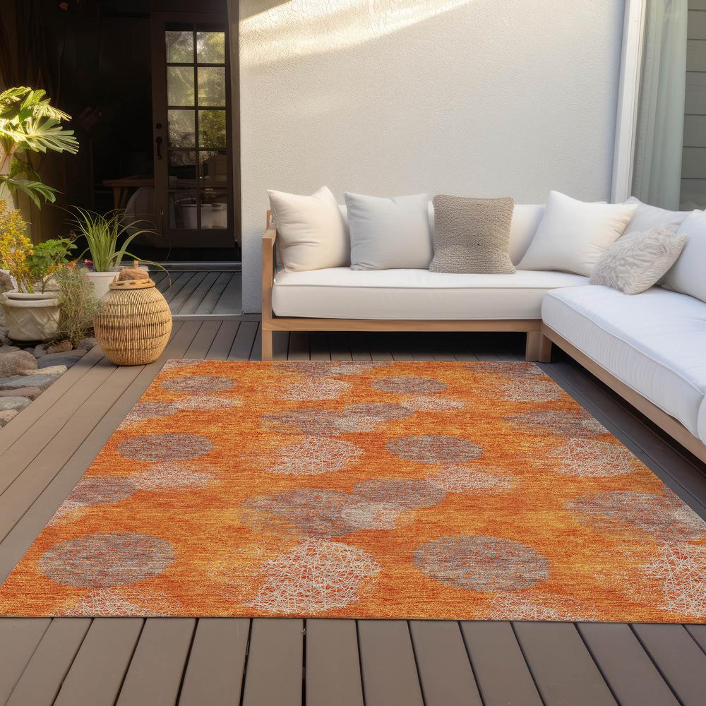 Chantille ACN977 Orange 8' x 10' Rug. Picture 8