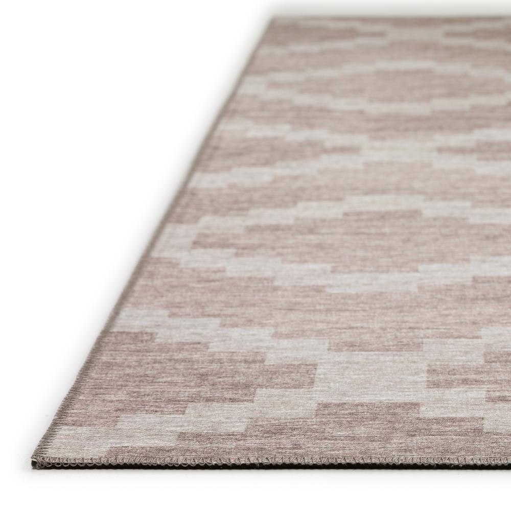 Indoor/Outdoor Sedona SN9 Taupe Washable 2'3" x 7'6" Runner Rug. Picture 4