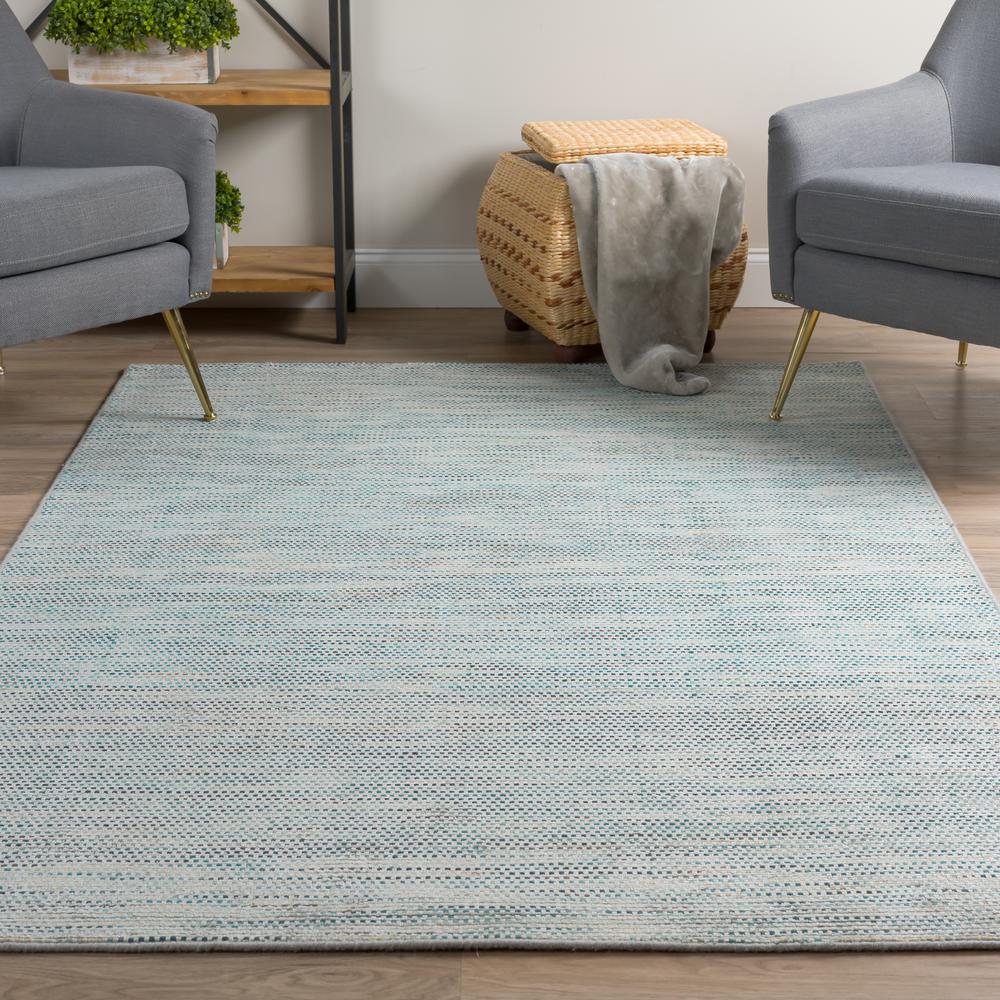 Zion ZN1 Grey  6' x 9' Rug. Picture 2