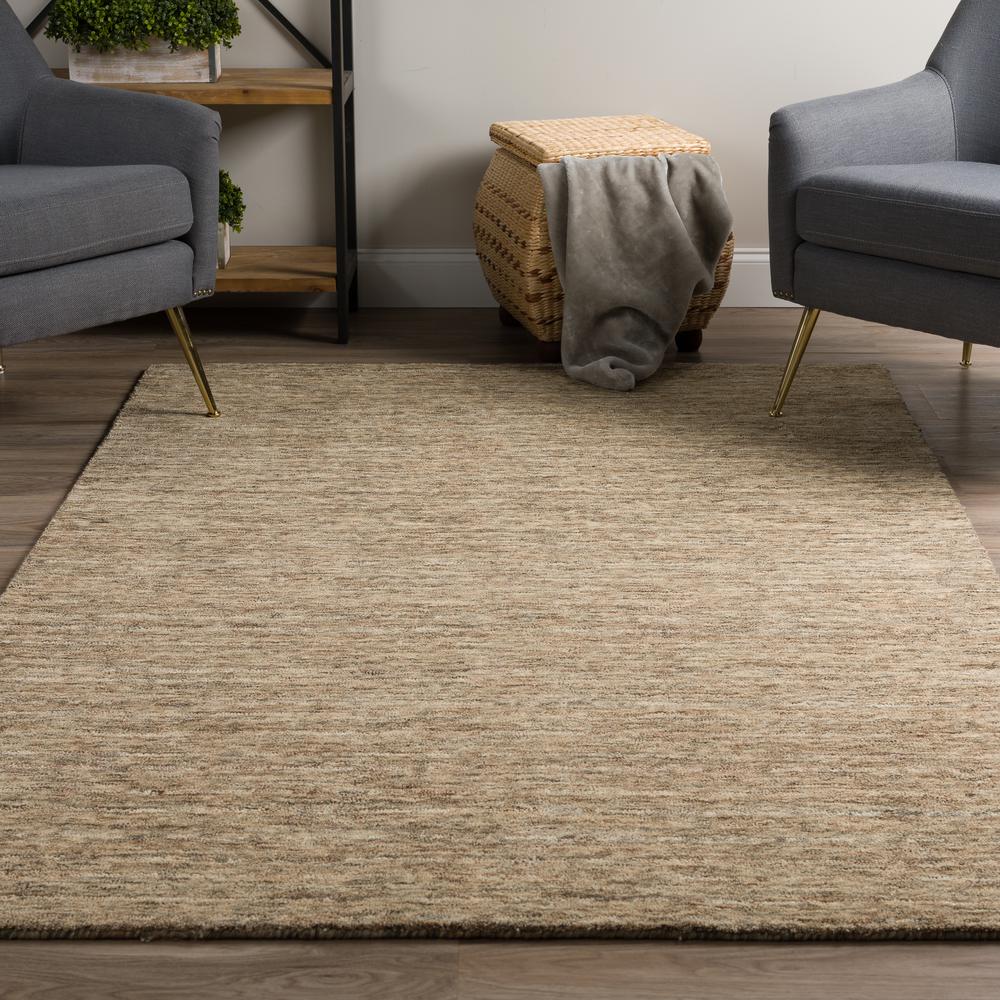 Heather 31 Taupe 5'X7'6", Area Rug. The main picture.