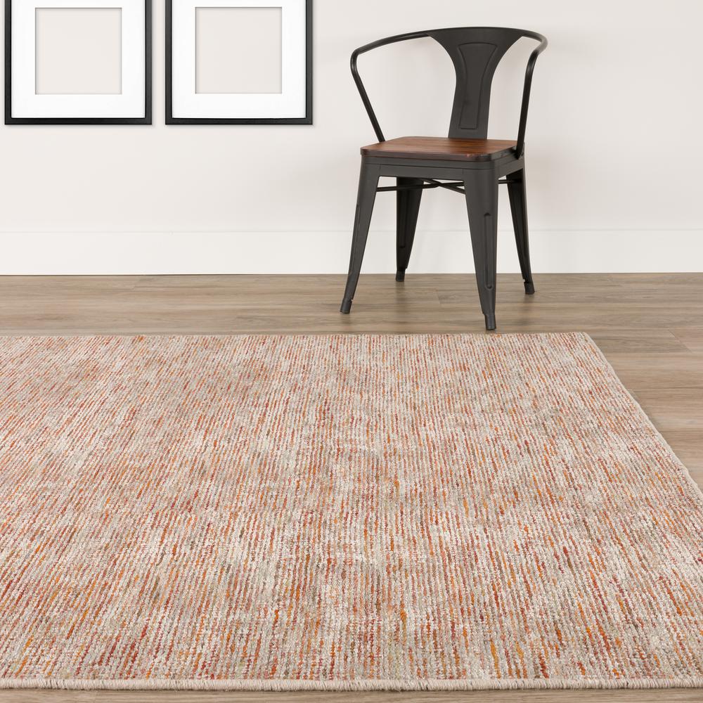 Addison Villager Active Solid Red 3'6" x 5'6" Area Rug. Picture 8