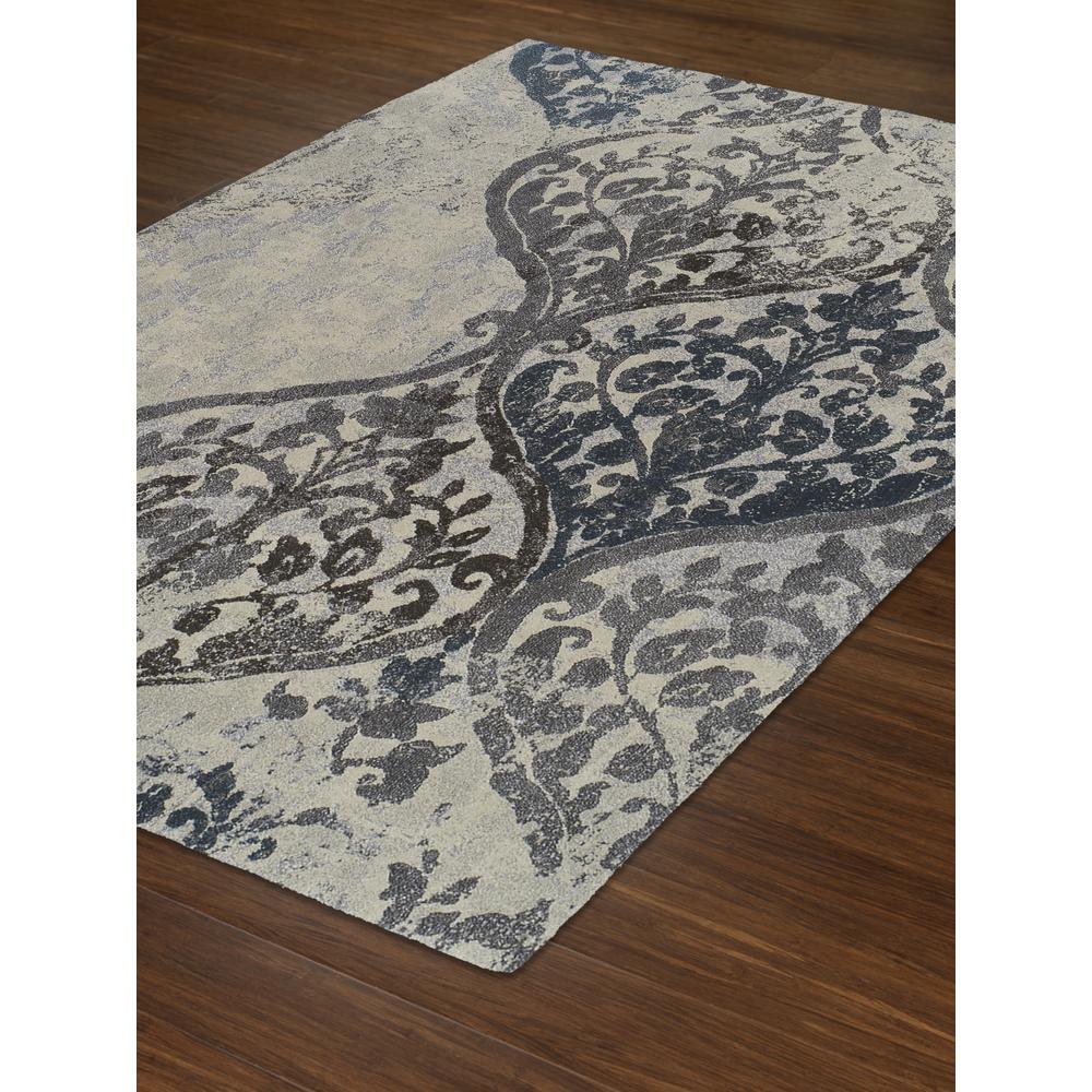 Lemans 34 Gray 3'3"X5'1", Area Rug. Picture 3