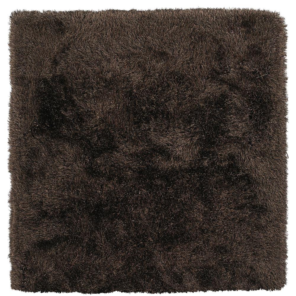 Impact IA100 Brown 6' x 6' Square Rug, IA100CH6SQ. Picture 1