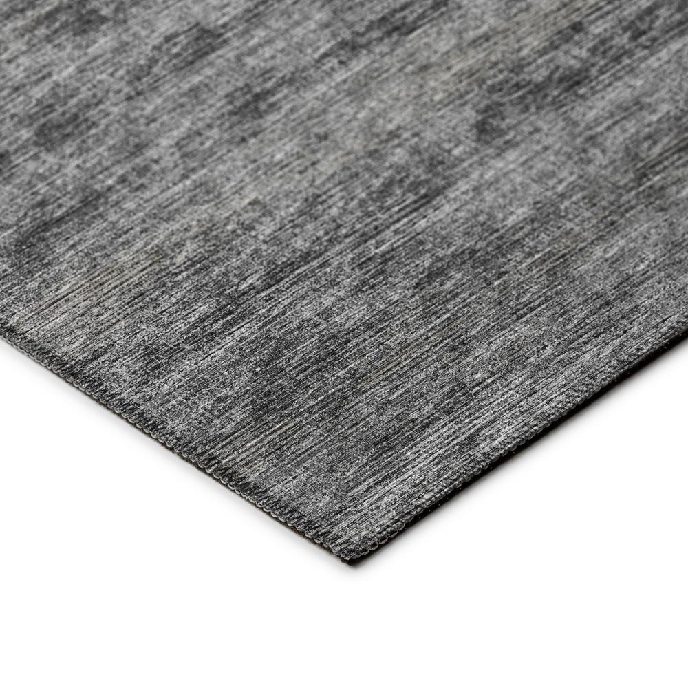 Marston Gray Transitional Striped 9' x 12' Area Rug Gray AMA31. Picture 3