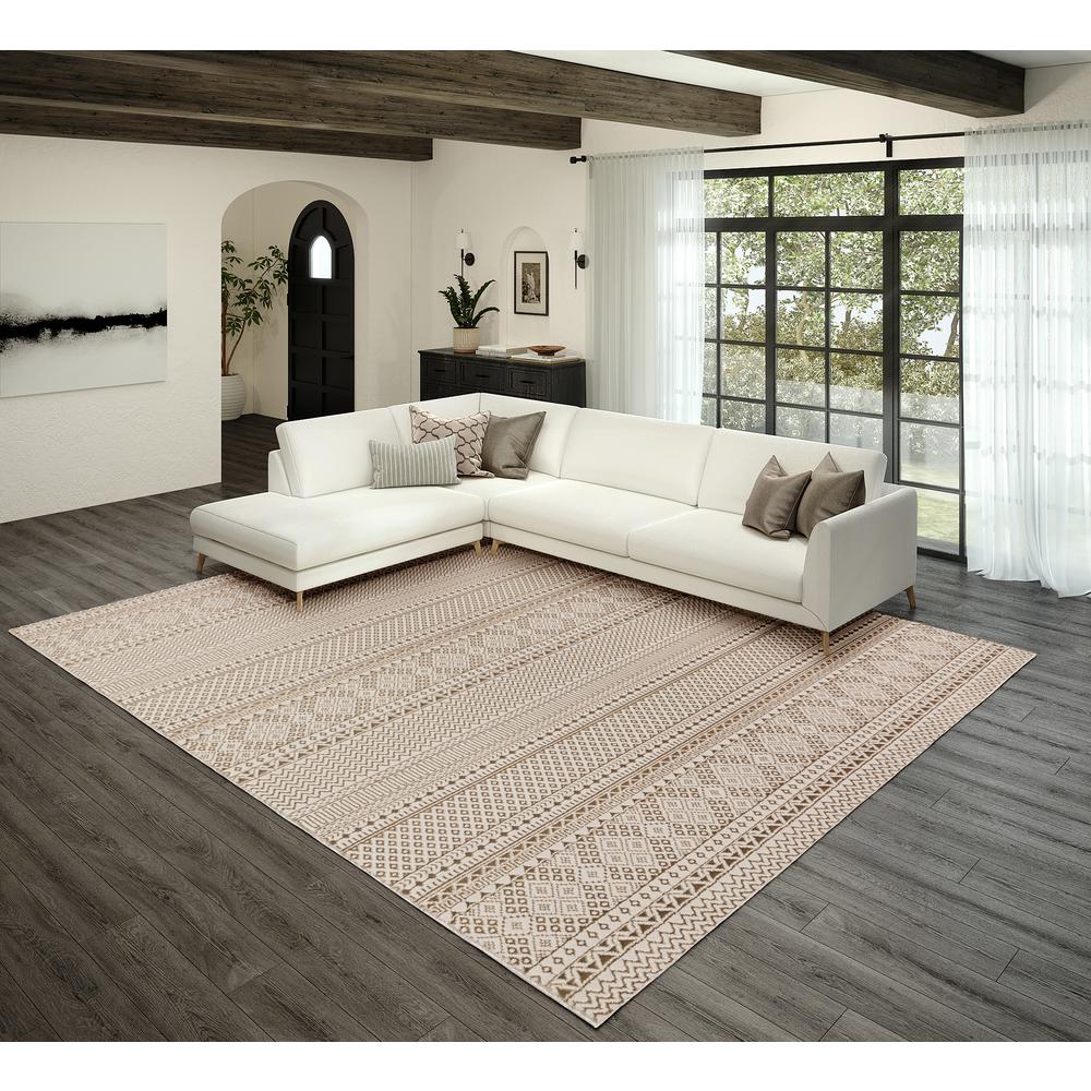 Ansley AAS32 Tan 9' x 13' Rug. Picture 2