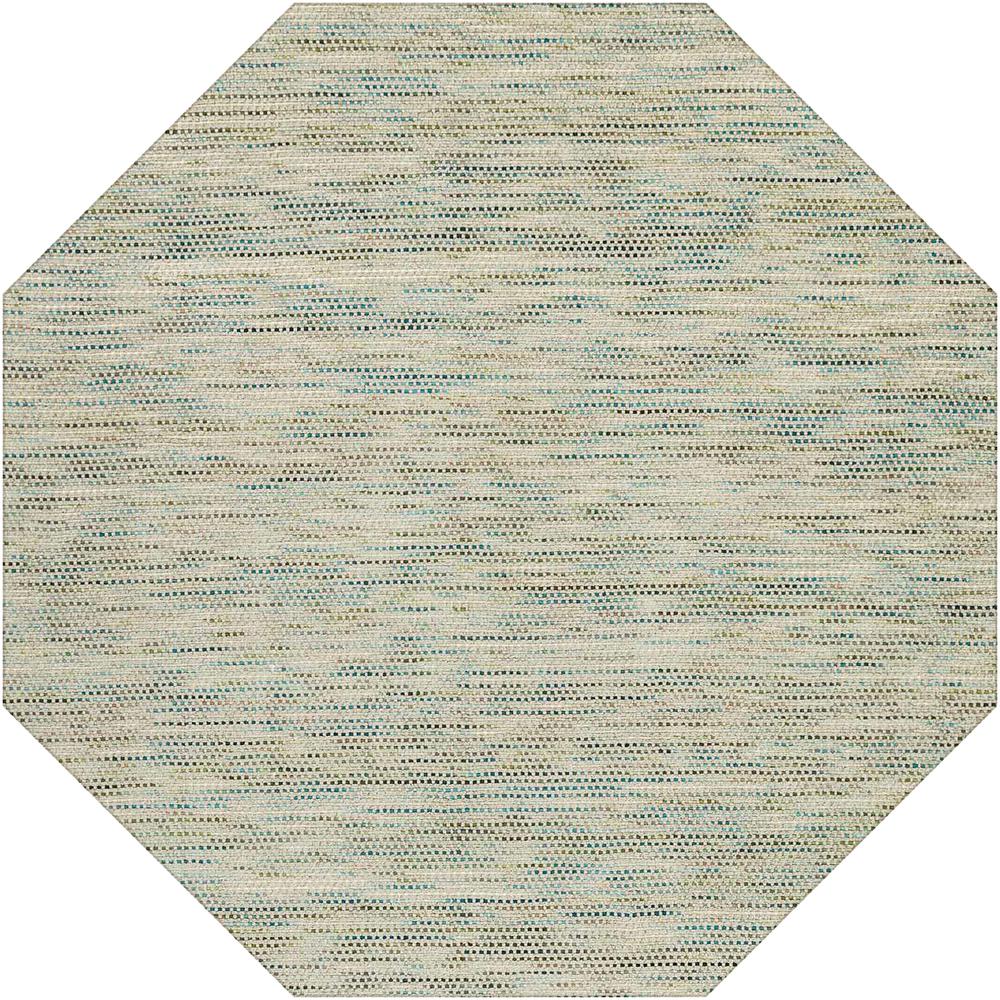 Zion ZN1 Taupe 6' x 6' Octagon Rug. Picture 1