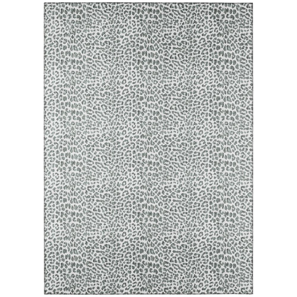 Indoor/Outdoor Mali ML2 Flannel Washable 8' x 10' Rug. Picture 1