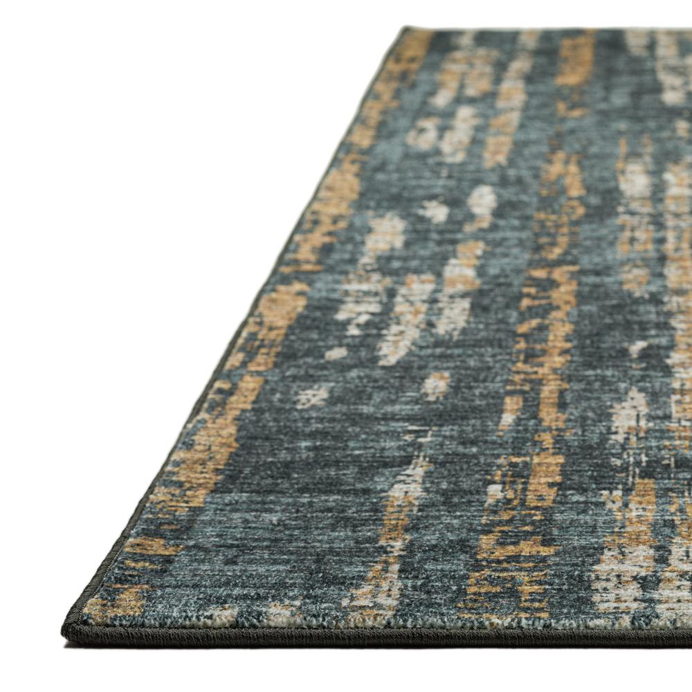 Winslow WL6 Charcoal 2'6" x 8' Runner Rug. Picture 5