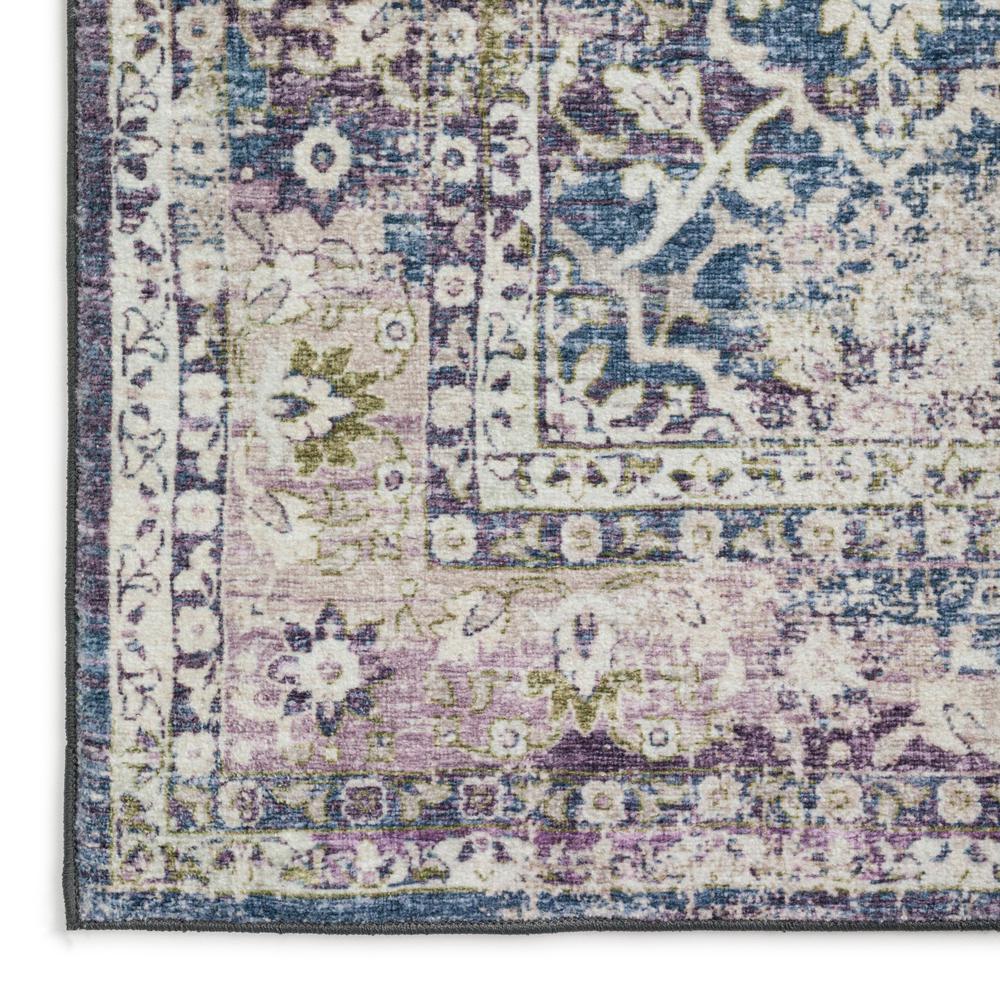Jericho JC3 Violet 2'6" x 8' Runner Rug. Picture 3