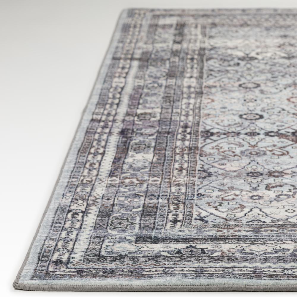 Jericho JC7 Pewter 2'6" x 8' Runner Rug. Picture 5