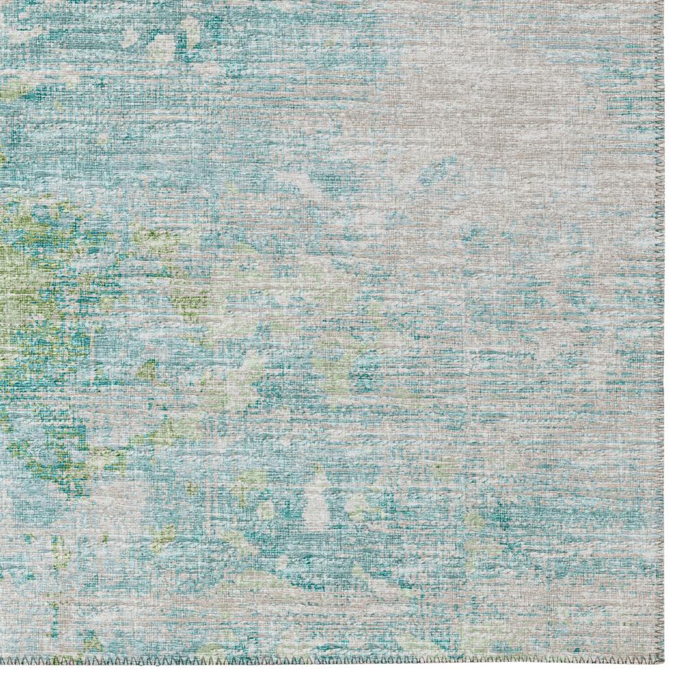 Indoor/Outdoor Accord AAC35 Green Washable 3' x 5' Rug. Picture 3
