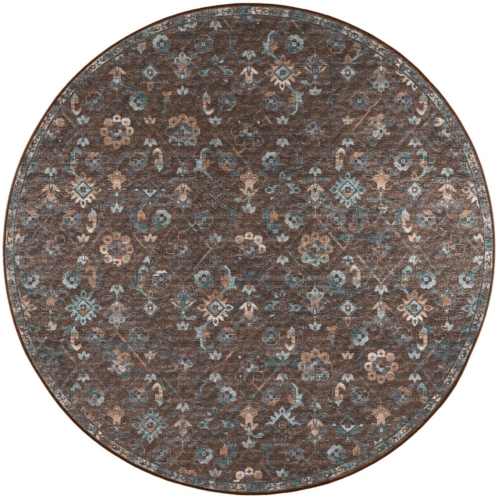 Jericho JC8 Sable 8' x 8' Round Rug. Picture 1