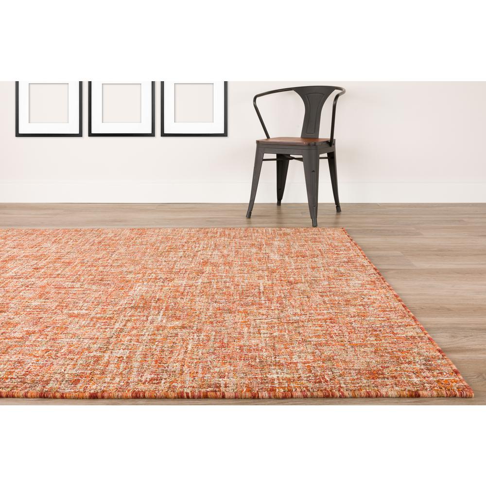 Addison Winslow Active Solid Spice 5' x 7'6" Area Rug. Picture 8