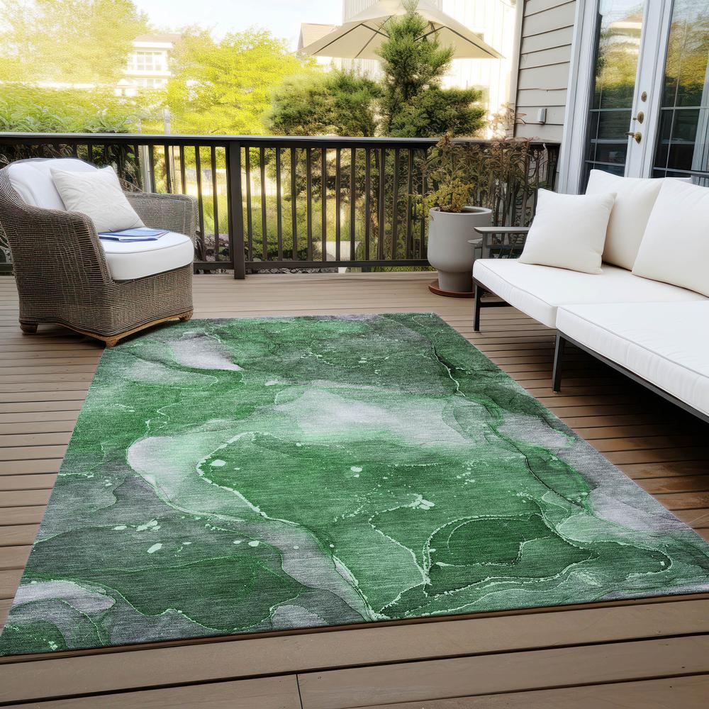 Chantille ACN522 Green 9' x 12' Rug. Picture 8