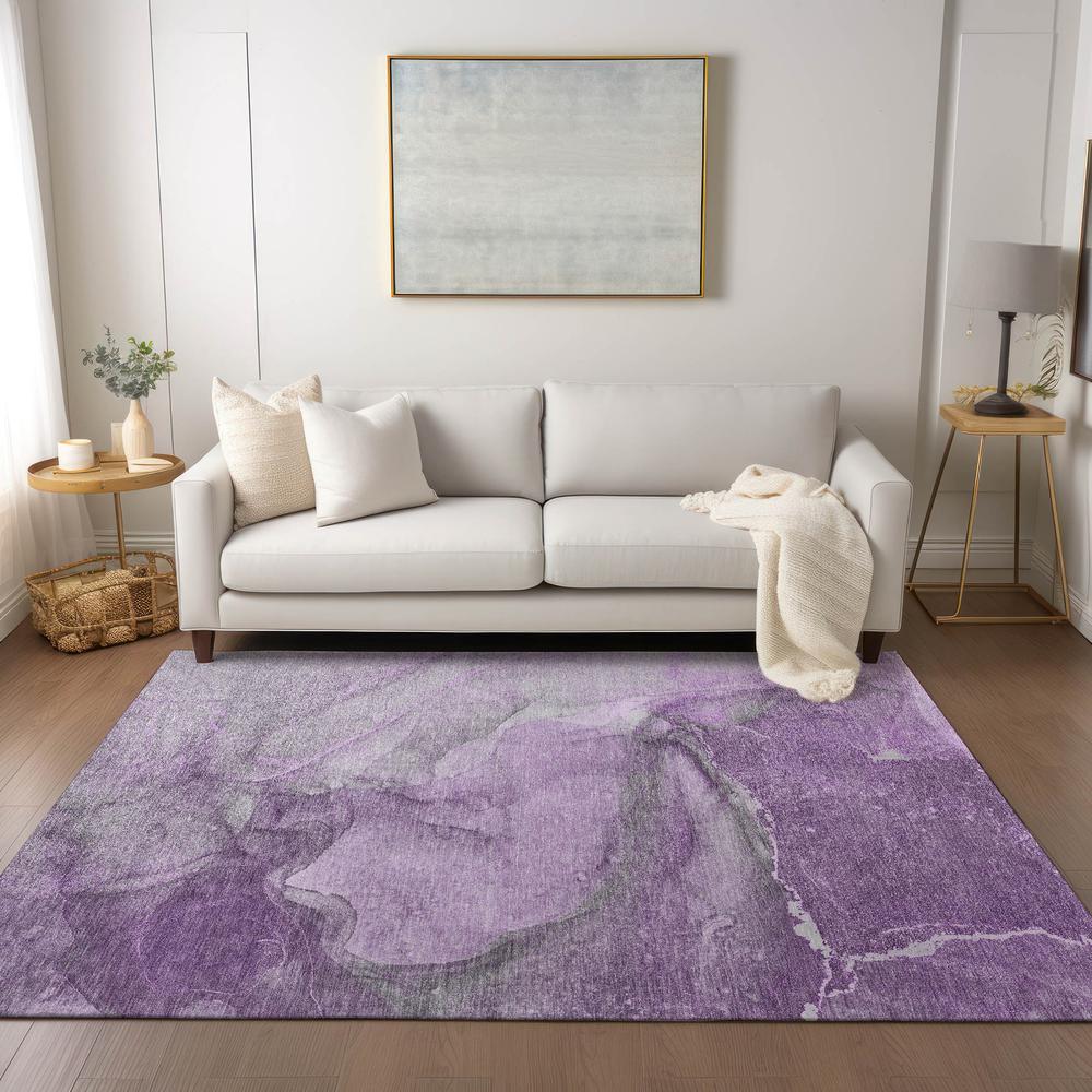 Chantille ACN524 Lilac 9' x 12' Rug. Picture 6