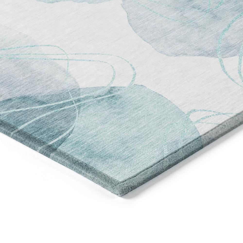 Chantille ACN544 Teal 5' x 7'6" Rug. Picture 4