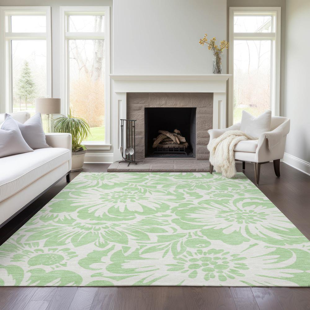 Chantille ACN551 Green 9' x 12' Rug. Picture 7