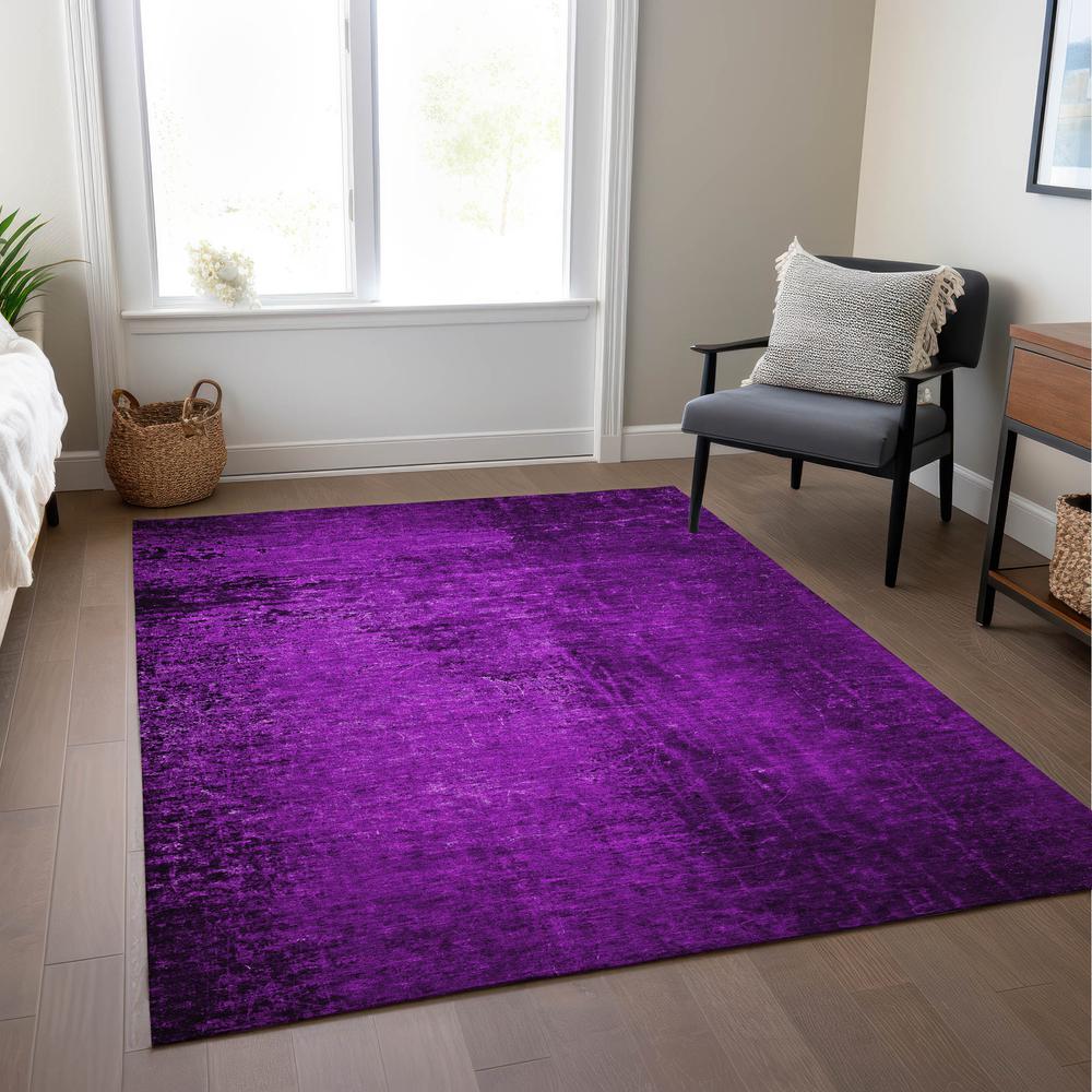 Chantille ACN554 Purple 9' x 12' Rug. Picture 7