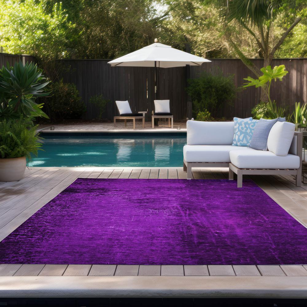 Chantille ACN554 Purple 9' x 12' Rug. Picture 9