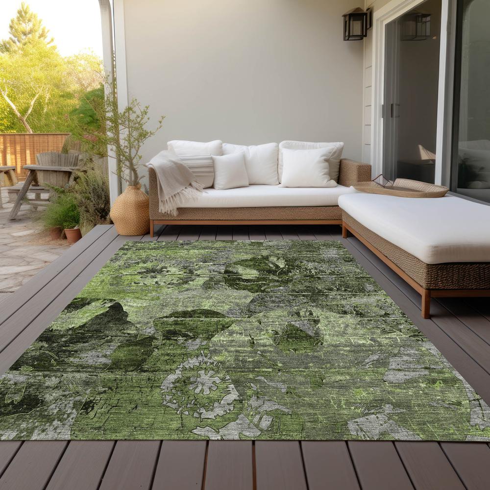 Chantille ACN555 Green 9' x 12' Rug. Picture 9