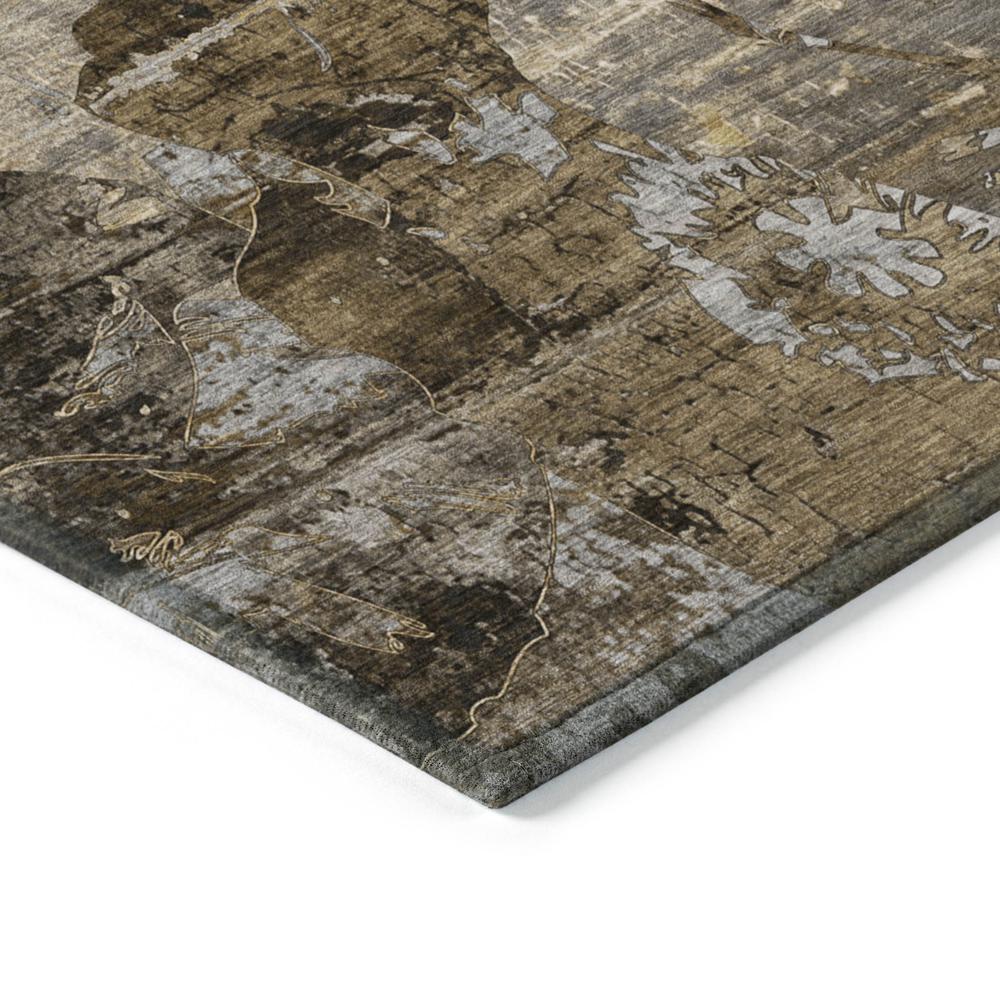 Chantille ACN555 Brown 5' x 7'6" Rug. Picture 3