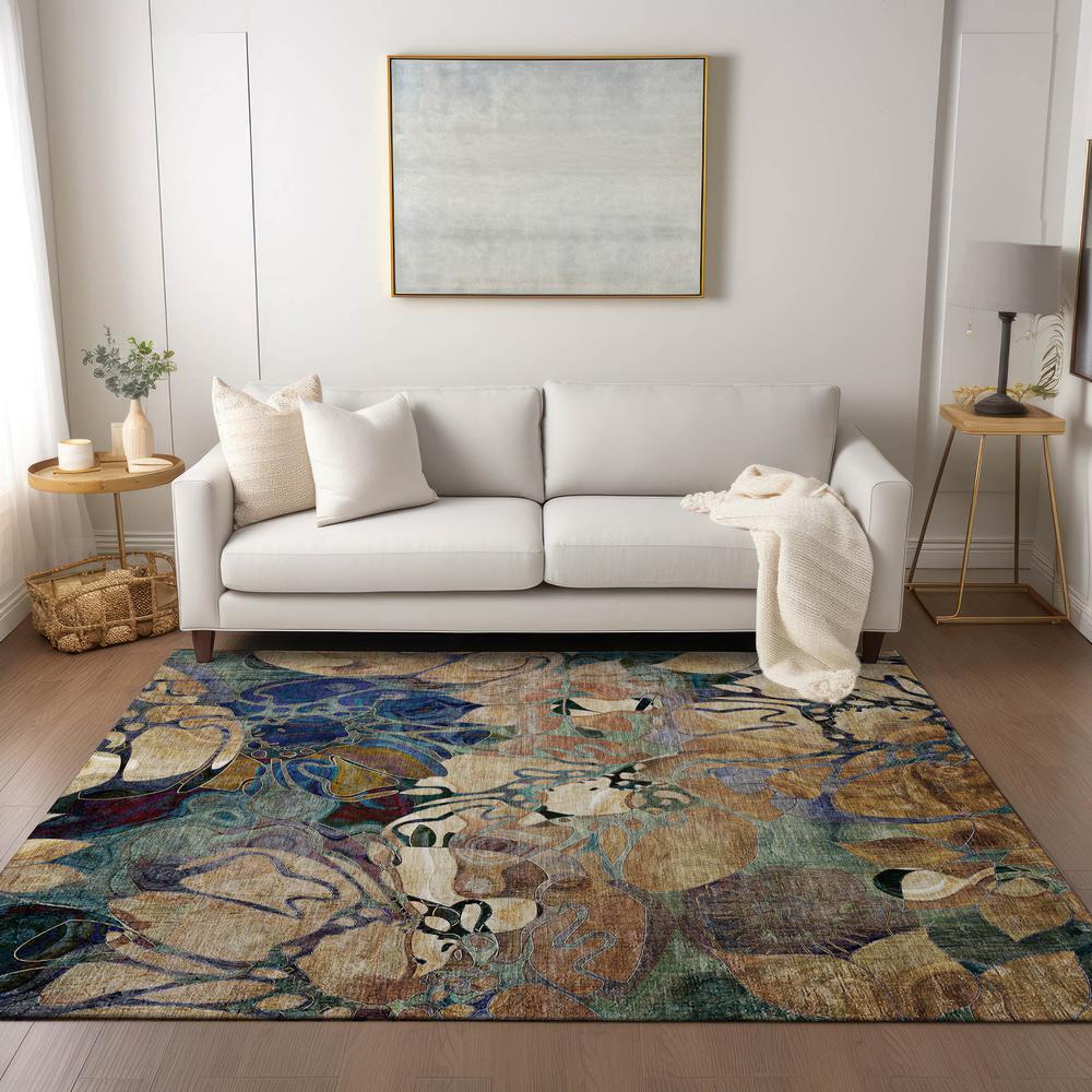Chantille ACN558 Brown 9' x 12' Rug. Picture 6