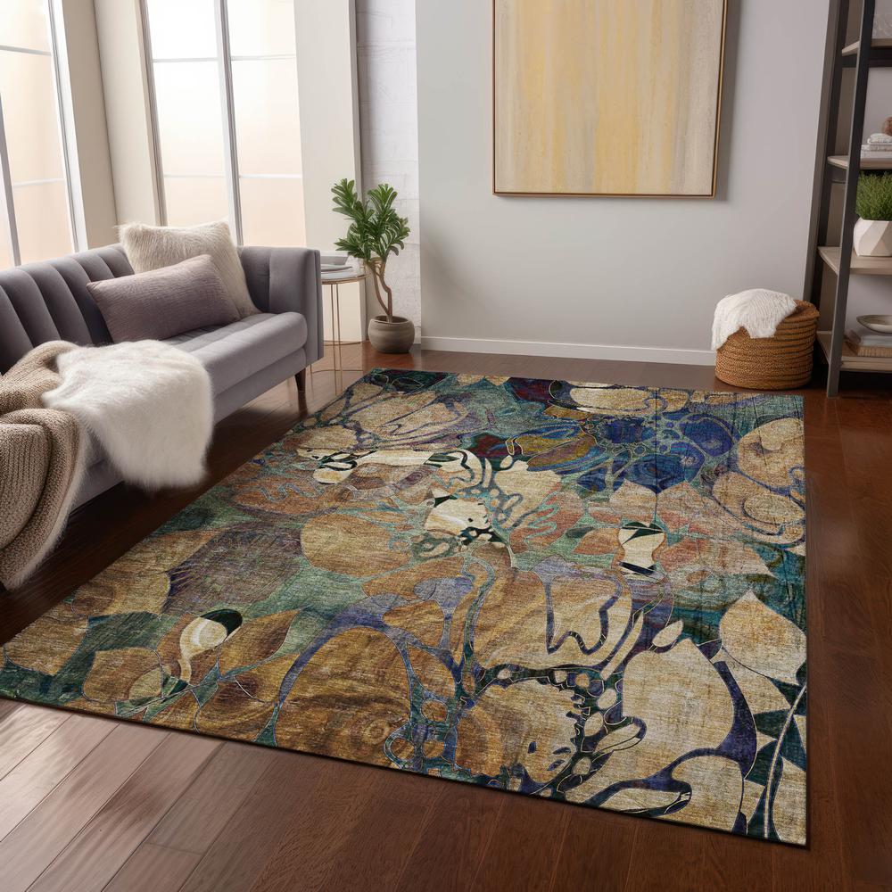 Chantille ACN558 Brown 9' x 12' Rug. Picture 7
