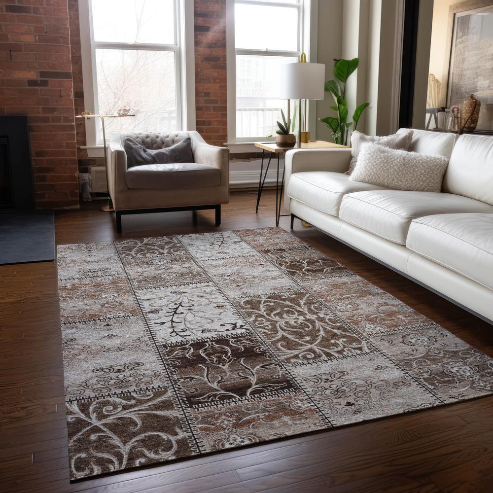 Chantille ACN566 Brown 9' x 12' Rug. Picture 6