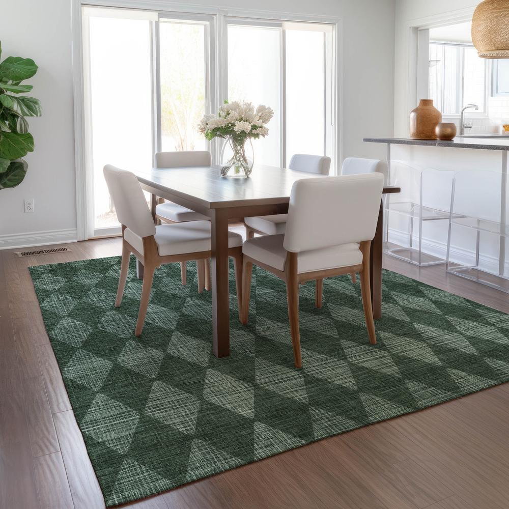Chantille ACN578 Green 9' x 12' Rug. Picture 7