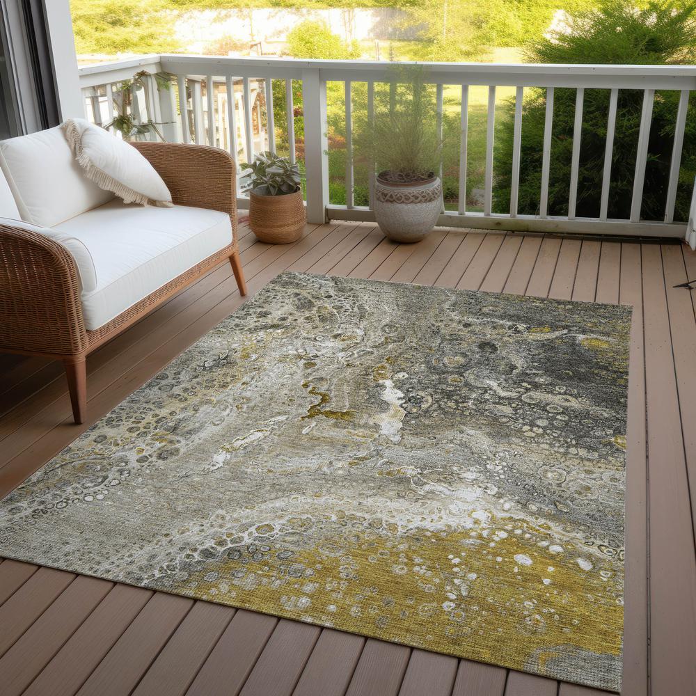 Chantille ACN588 Brown 5' x 7'6" Rug. Picture 8