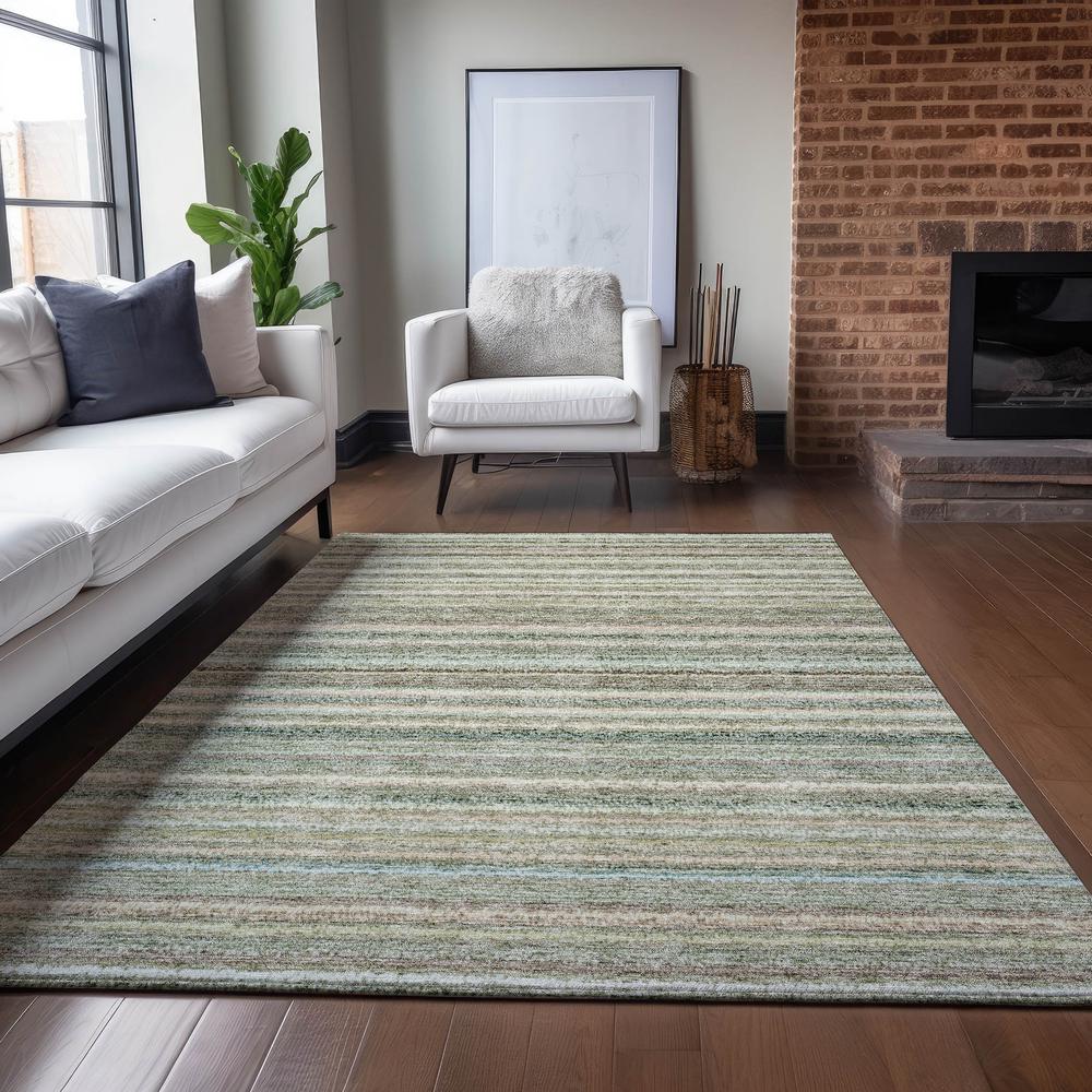 Chantille ACN598 Green 9' x 12' Rug. Picture 6