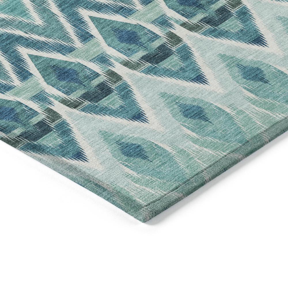 Chantille ACN617 Teal 5' x 7'6" Rug. Picture 3