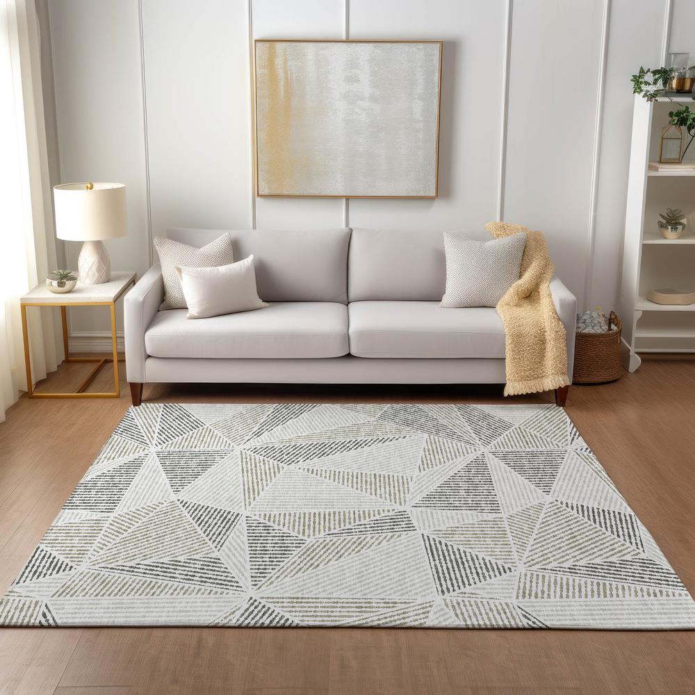 Chantille ACN618 Brown 9' x 12' Rug. Picture 6