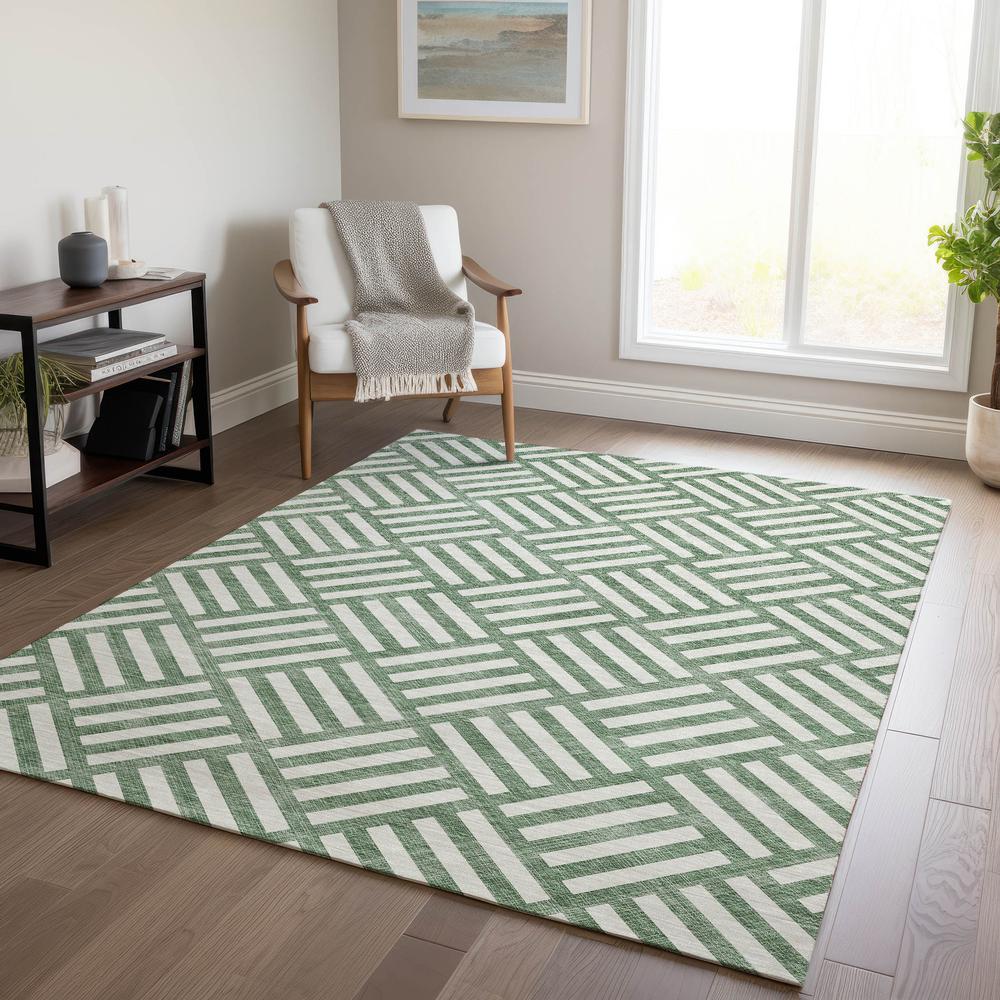 Chantille ACN620 Green 9' x 12' Rug. Picture 6
