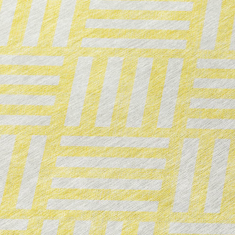 Chantille ACN620 Gold 5' x 7'6" Rug. Picture 5
