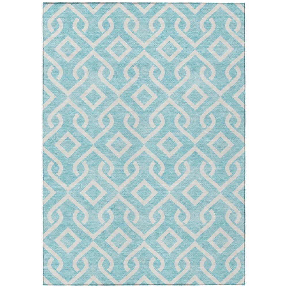 Chantille ACN621 Teal 9' x 12' Rug. Picture 1
