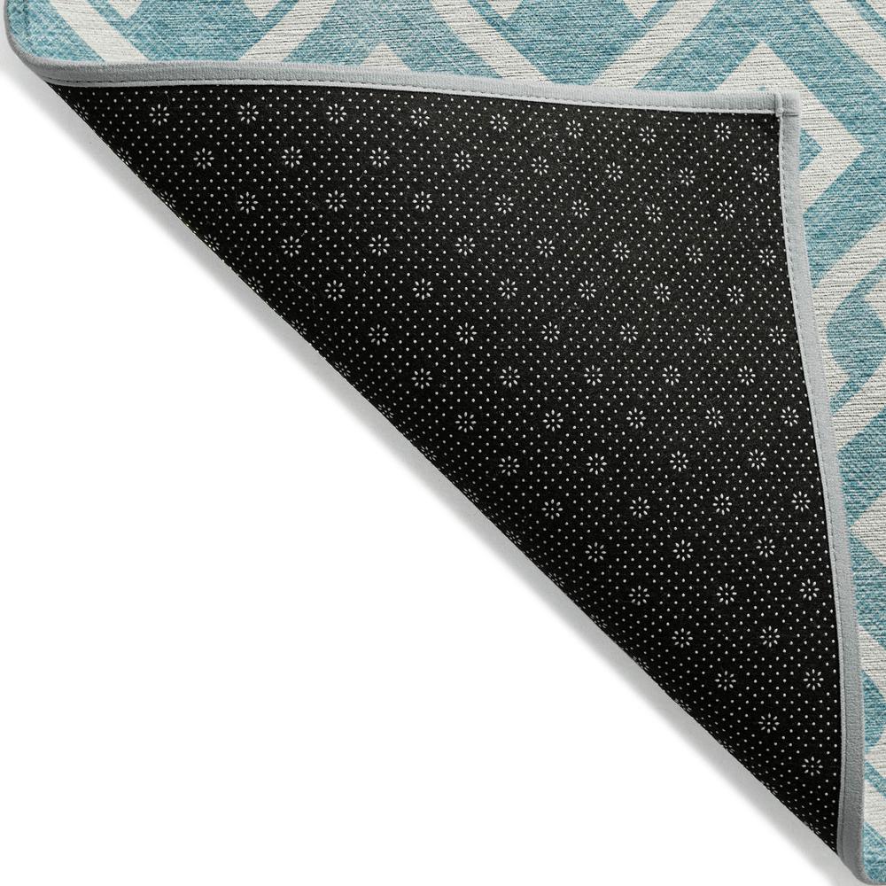 Chantille ACN621 Teal 5' x 7'6" Rug. Picture 3
