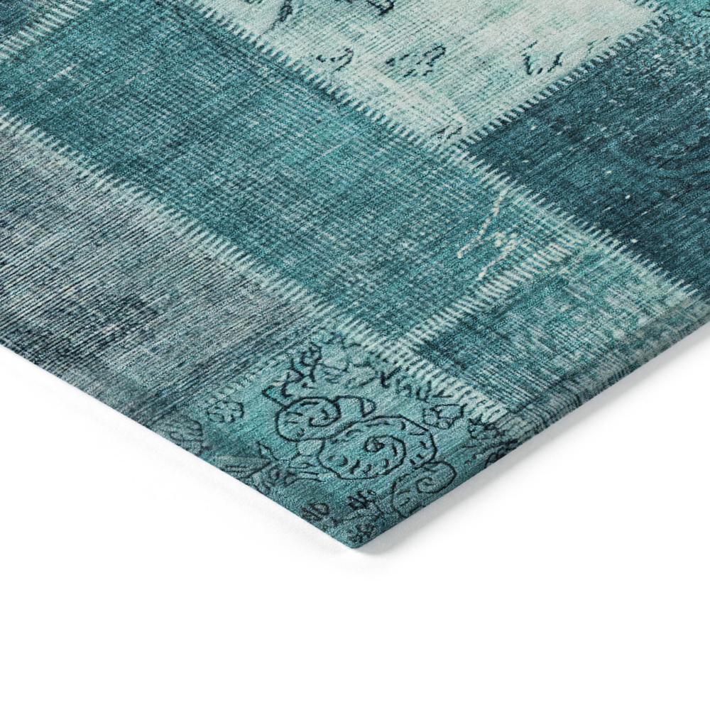 Chantille ACN631 Teal 5' x 7'6" Rug. Picture 3