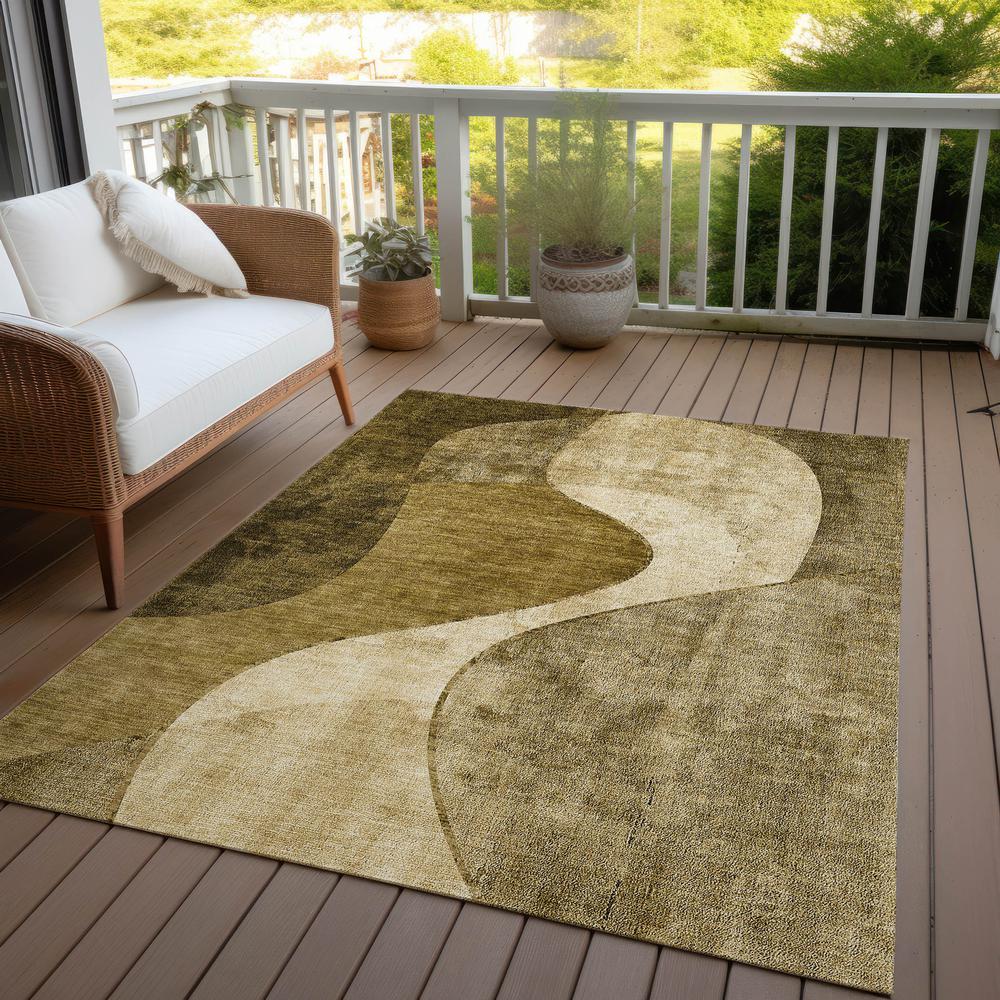 Chantille ACN633 Brown 5' x 7'6" Rug. Picture 8