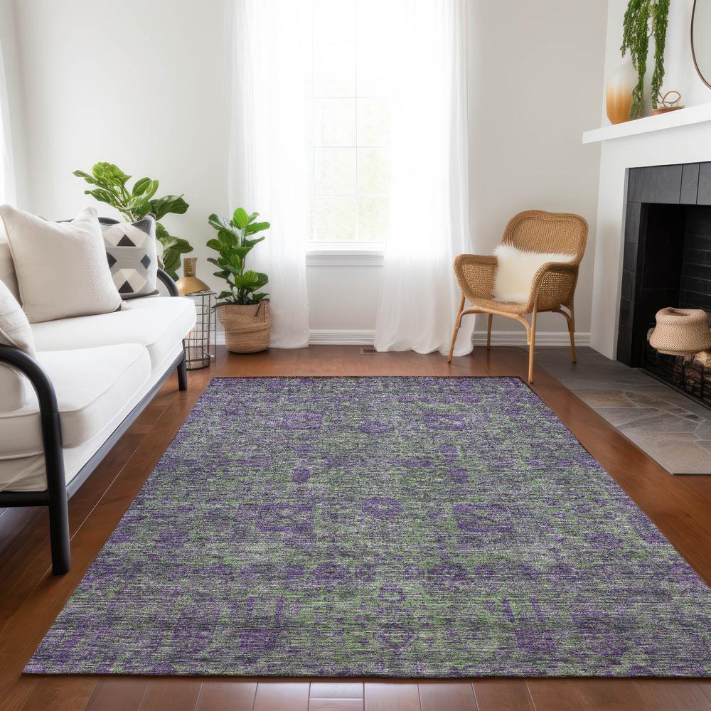 Chantille ACN637 Green 9' x 12' Rug. Picture 7